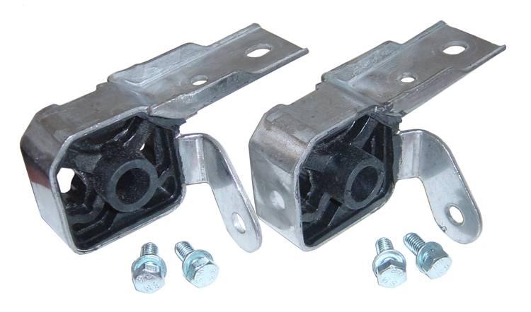 Pypes Exhaust Muffler Hanger Kit 05-10 Mustang Hardware Incl Natural Finish 304 Stainless Steel Pypes Exhaust - HFM60K