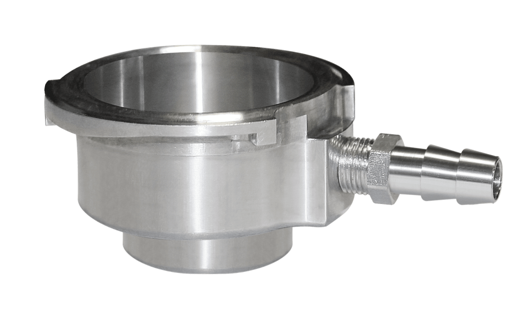 AFCO Billet Filler Neck With Overflow Barb AFCO - 80154BK