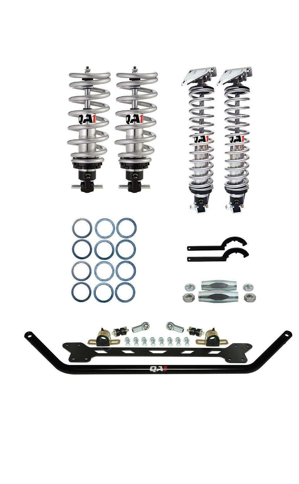 QA1 Handling Kit 2.0, Level 1, B-Body, 65-68 Chevy B-Body, W/Shocks (1965-1968 Biscayne, Impala) - HK01-GMB2