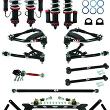 QA1 Handling Kit 2.0, Level 3, B-Body, 65-68 Chevy B-Body, W/Shocks (1965-1968 Biscayne, Impala) - HK03-GMB2