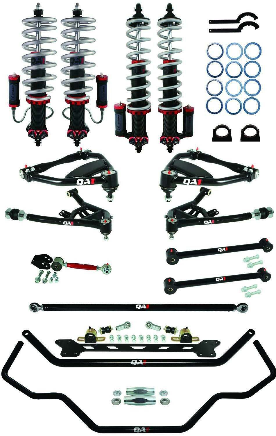 QA1 Handling Kit 2.0, Level 3, B-Body, 65-68 Chevy B-Body, W/Shocks (1965-1968 Biscayne, Impala) - HK03-GMB2