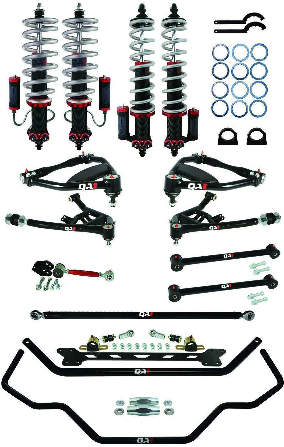 QA1 Handling Kit 2.0, Level 3, B-Body, 69-70 Chevy B-Body, W/Shocks (1969-1970 Biscayne, Impala) - HK03-GMB3