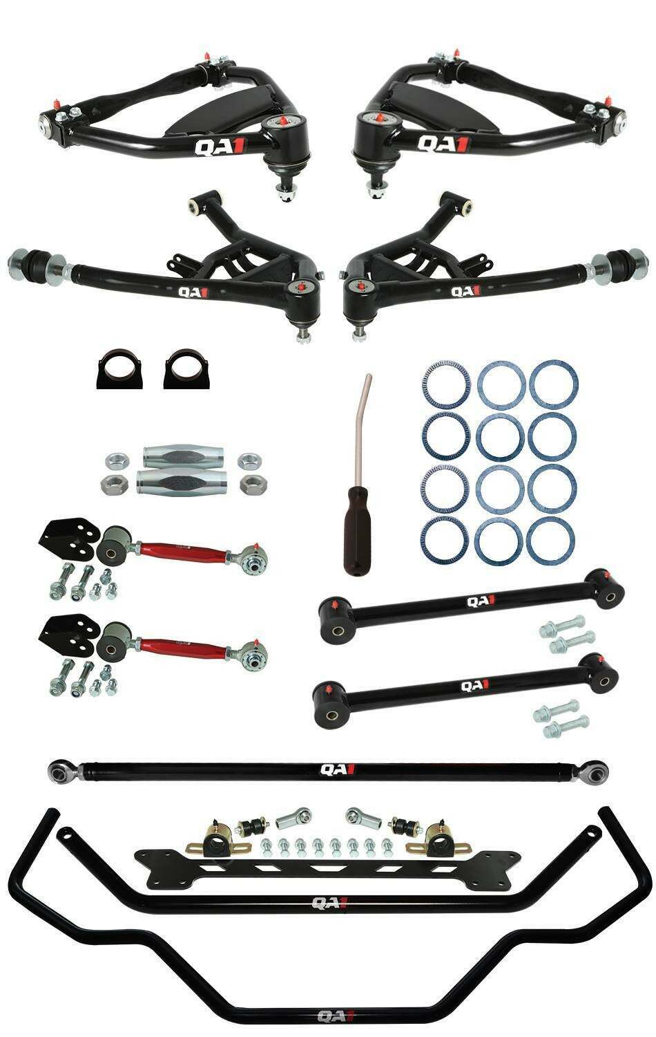 QA1 Handling Kit 2.0, Level 3, B-Body, 69-70 Chevy B-Body, W/O Shocks - HK13-GMB3