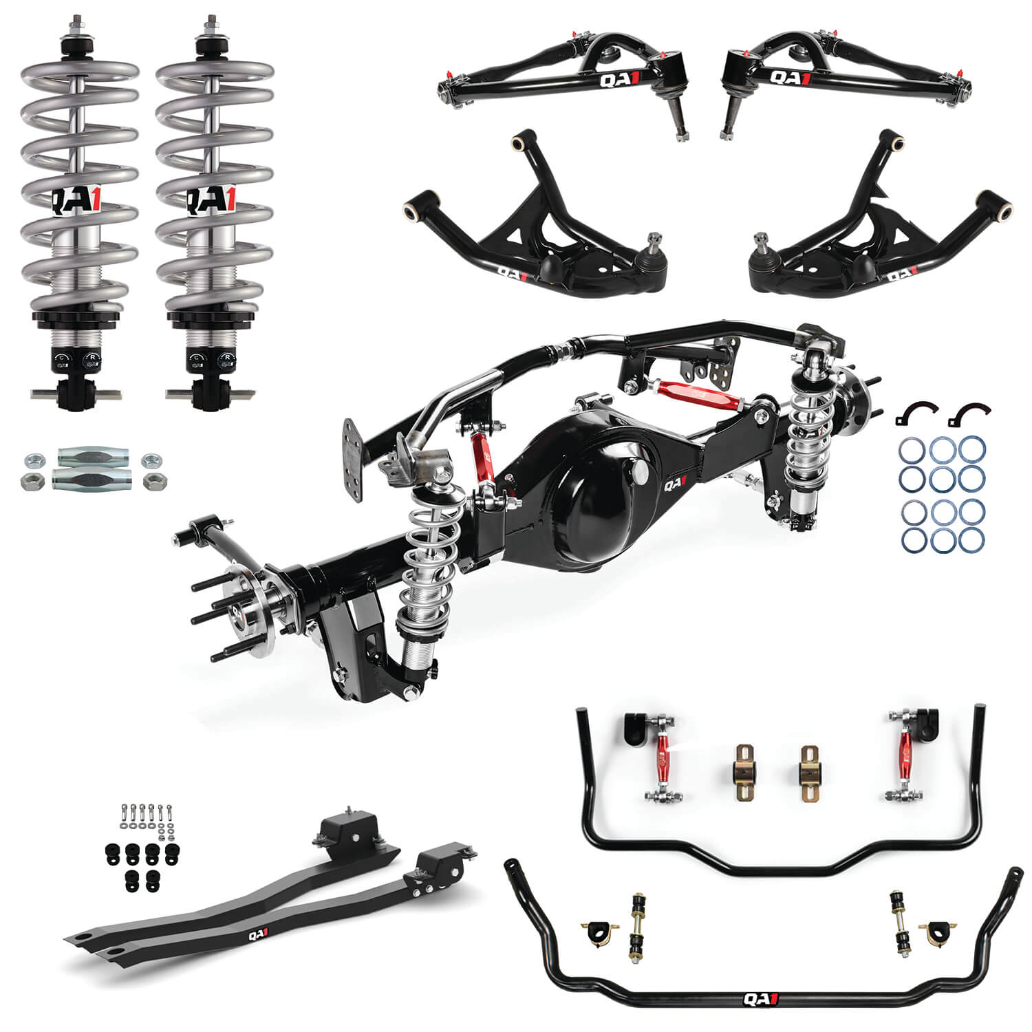 QA1 Hk52-Gmf2RS Level 2 Handling Kit With OE Width 9In. Housing (1975-1981 Camaro, Firebird) - HK52-GMF2RS