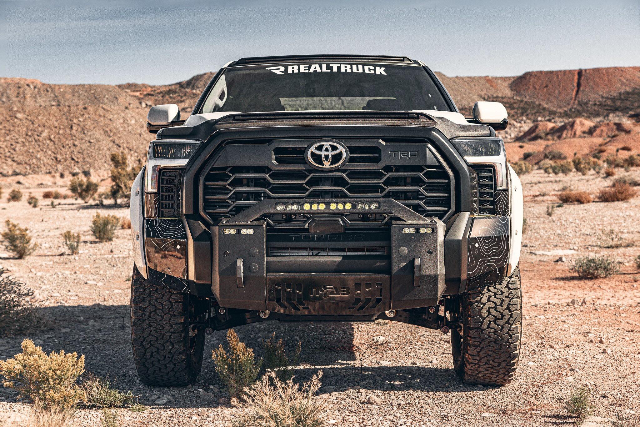 Husky Liners Low Profile Ventvisor Deflector; Smoke; Outside Mount; 4 Pc. (2022-2024 Tundra) - 2854111