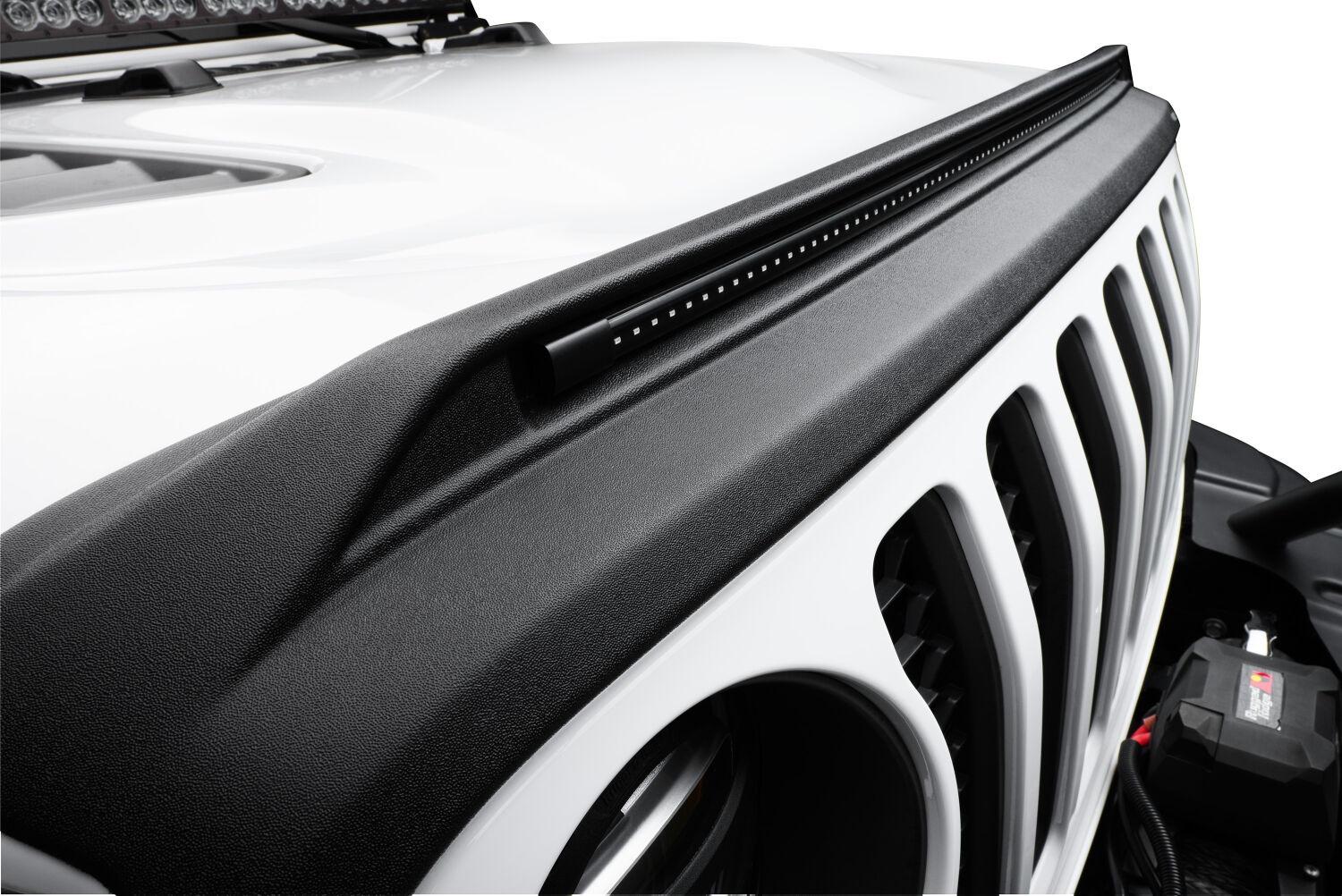 Husky Liners Aeroskin Lightshield Pro Hood Protector (2014-2019 Sierra 1500, Sierra 1500 Limited) - 2820075