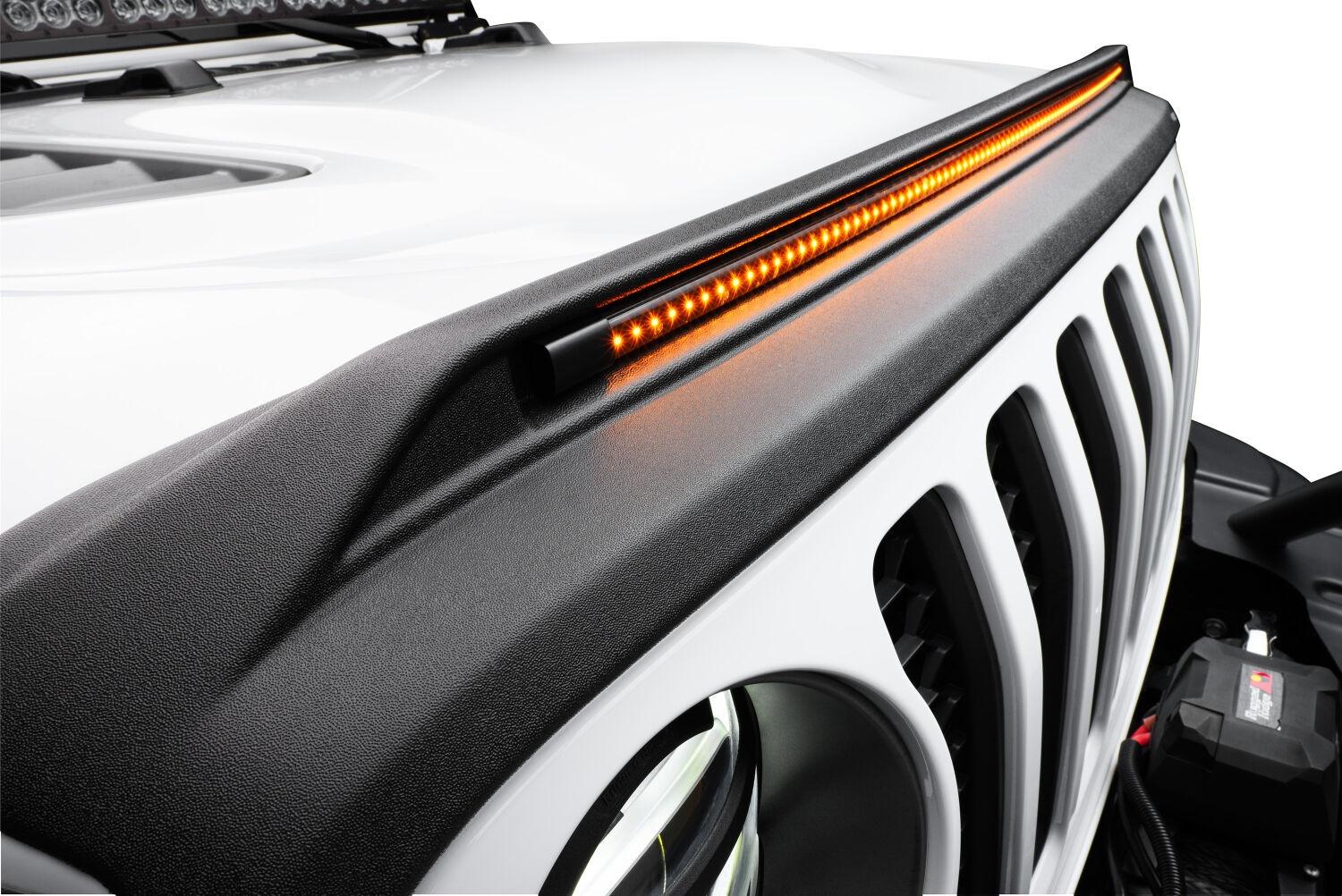 Husky Liners Aeroskin Lightshield Pro Hood Protector (2019-2024 Sierra 1500) - 2820167