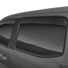 Husky Liners Low Profile Ventvisor Deflector; Smoke; In-Channel Mount; 4 Pc. (2016-2023 Tacoma) - 2864036
