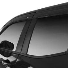 Husky Liners Low Profile Ventvisor Deflector; Smoke With Chrome Trim; Outside Mount; 4 Pc. (2017-2023 Pacifica) - 2884062