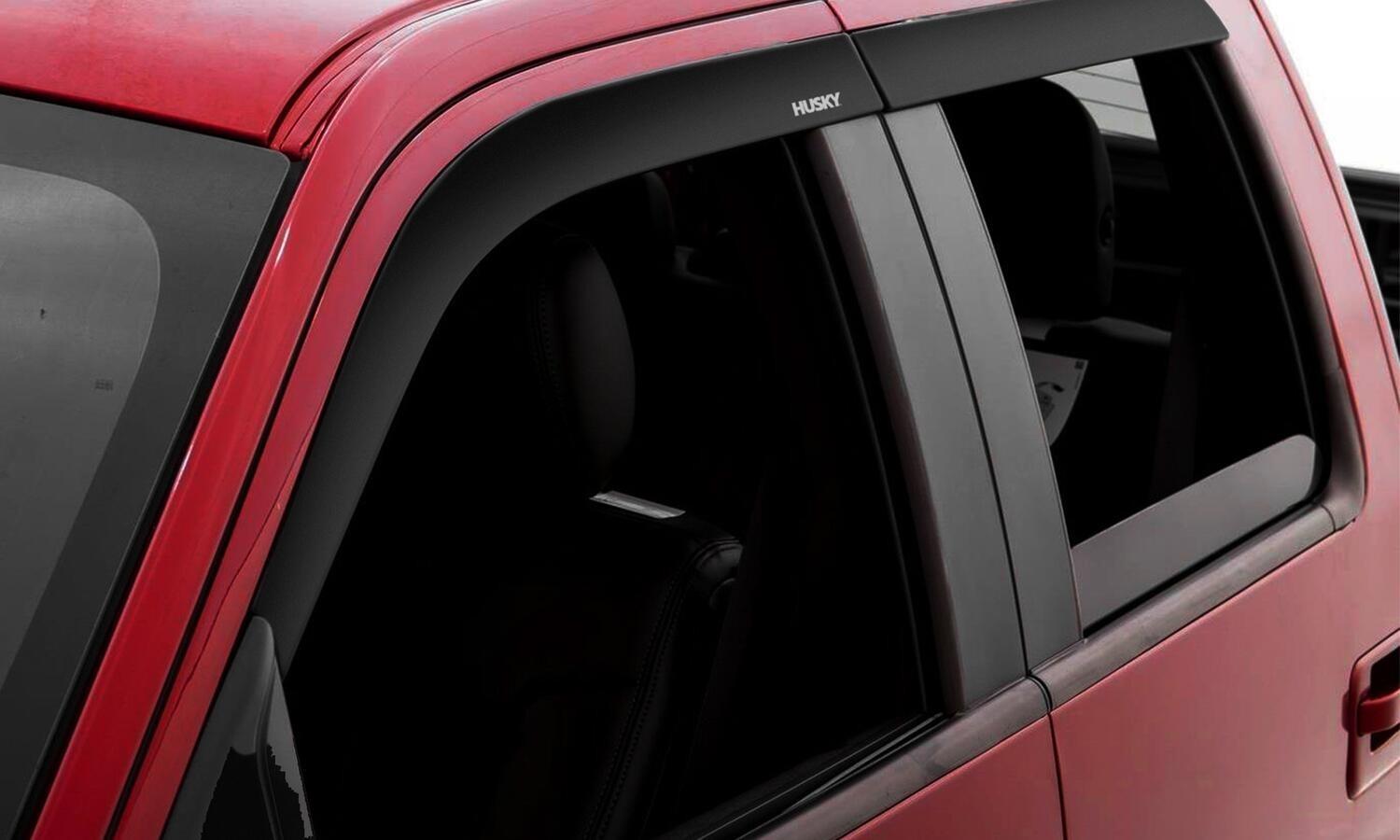 Husky Liners Low Profile Ventvisor Deflector; Smoke; Outside Mount; 4 Pc. (2018-2024 Odyssey) - 2854117