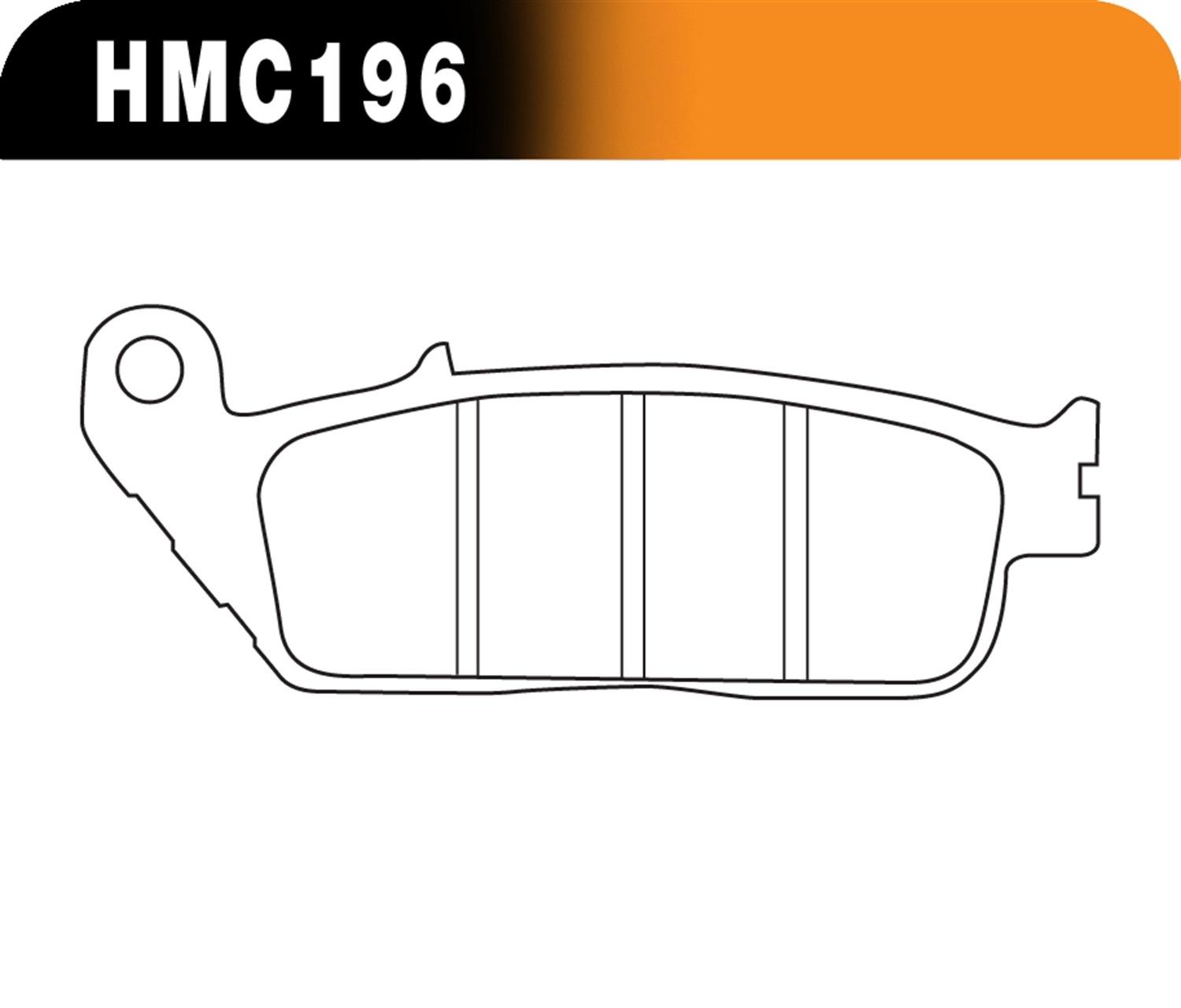 Hawk Motorcycle Brake Pads - HMC5004