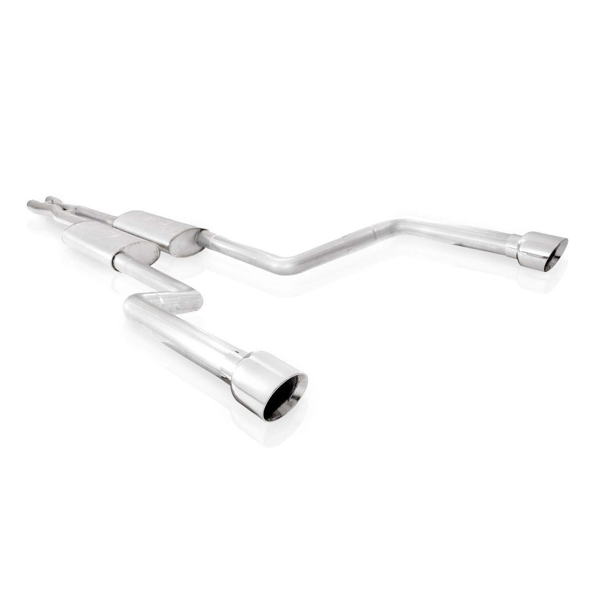 Stainless Works HMCB 2.5" Turbo Chambered Exhaust (2005-2014 Charger / Magnum 5.7L)