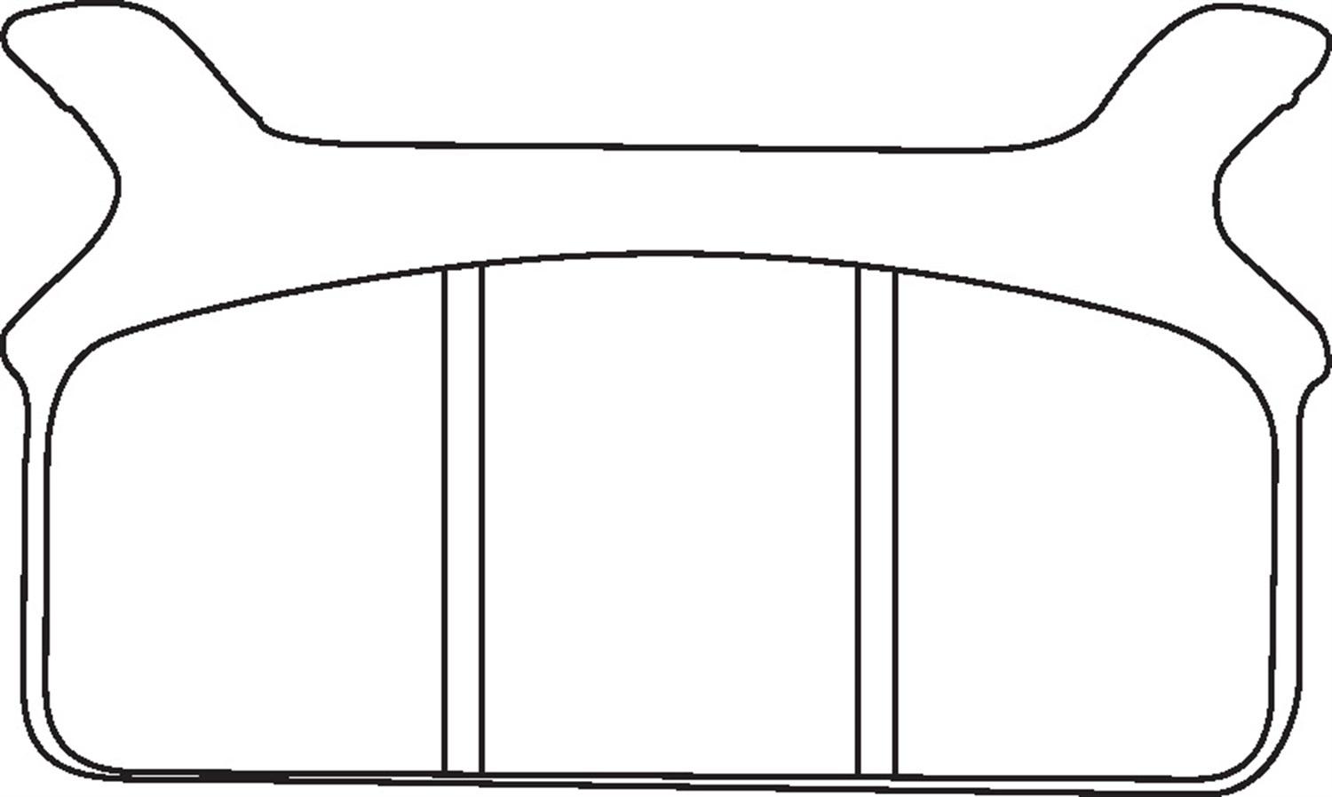 Hawk Motorcycle Brake Pads - HMC5006