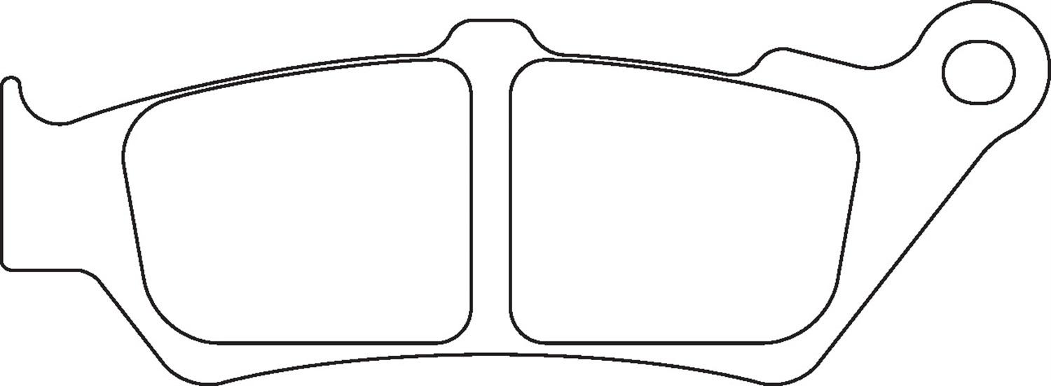 Hawk Motorcycle Brake Pads - HMC5007