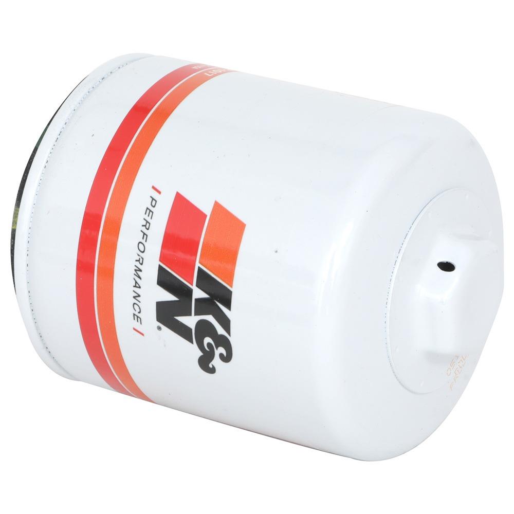 K and N Filters Oil Filter (2006-2024 Chevrolet, Chrysler, Dodge, Freightliner, Ram, Alfa Romeo, Jeep, GMC, Isuzu, Fiat, Mitsubishi Fuso, Buick, Cadillac, Pontiac, Saab, Hummer, Suzuki, Saturn, Volkswagen, Workhorse Fitment) - HP-1017