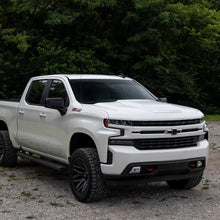 Rough Country Hood Scoop GLT Glacier Blue Chevy Silverado 1500 2WD/4WD (2019-2026) (2019-2026 Silverado 1500, Silverado 1500 LTD) - HS10010-GLT
