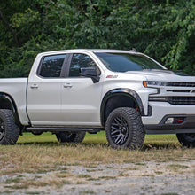 Rough Country Hood Scoop GLT Glacier Blue Chevy Silverado 1500 2WD/4WD (2019-2026) (2019-2026 Silverado 1500, Silverado 1500 LTD) - HS10010-GLT