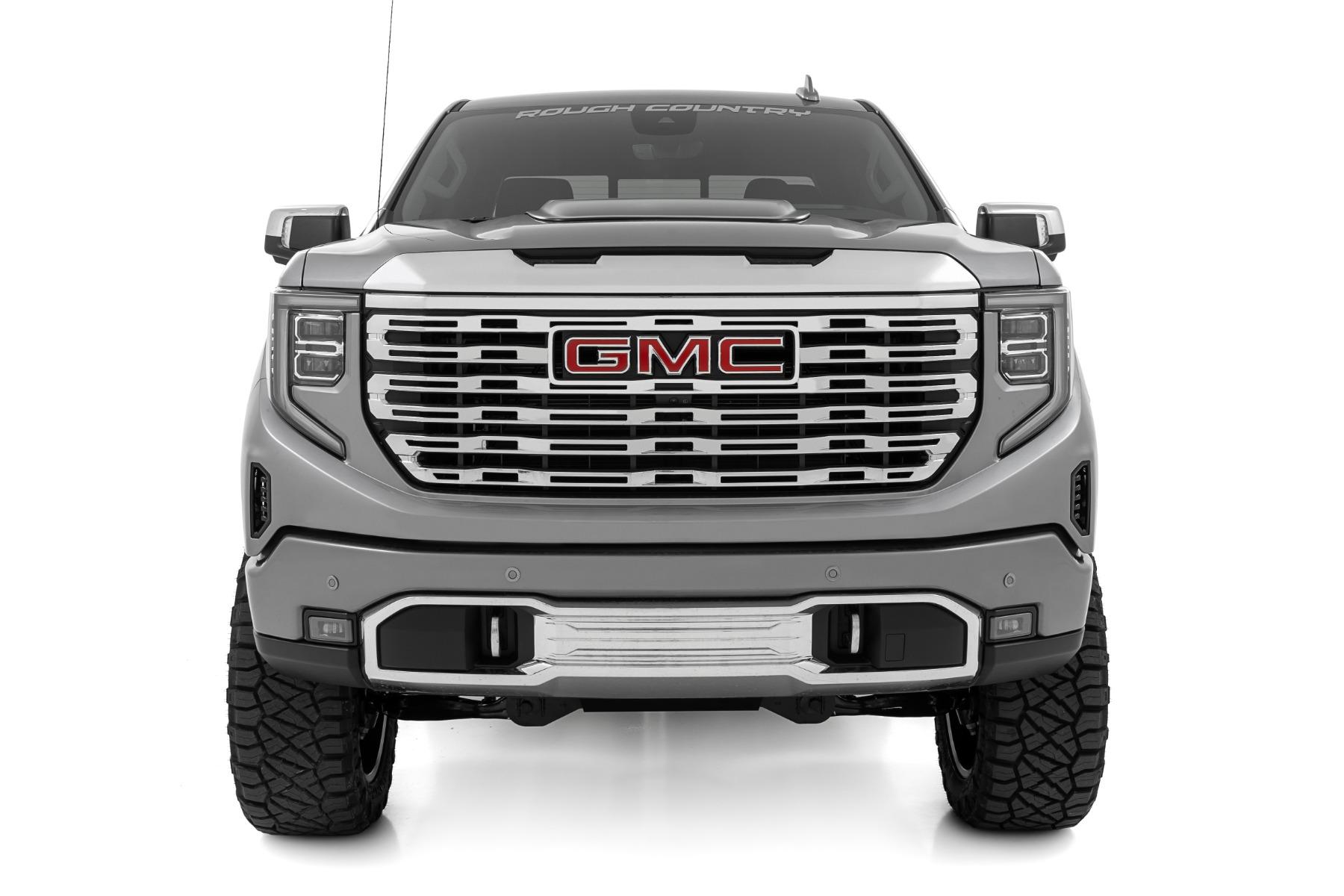 Rough Country Hood Scoop GXP Downpour GMC Sierra 1500 2WD/4WD (2019-2026) (2019-2026 Sierra 1500) - HS40010-GXP
