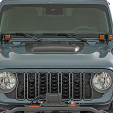 Rough Country Hood Scoop PDS Anvil Jeep Gladiator JT/Wrangler JL 4WD (2018-2026) (2019-2020 Wrangler, Gladiator) - HS60010-PDS