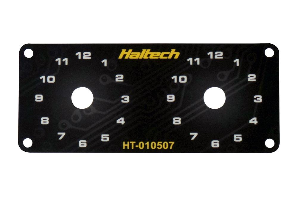 Haltech Dual Switch Panel Only - HT-010507