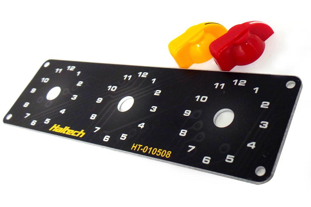 Haltech Triple Switch Panel Kit - HT-010510