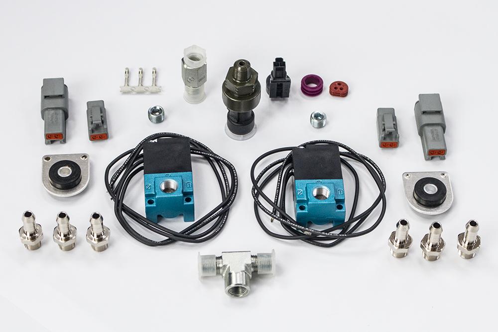 Haltech CO2 Boost Control Dual Solenoid & Pressure Sensor Kit - HT-020402