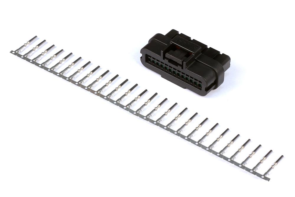 Haltech Plug and Pins Only - AMP 26 Pin 2 Row Superseal Connector - HT-030010