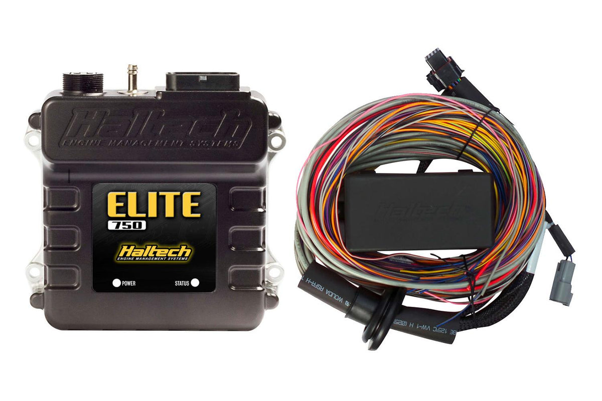 Haltech Elite 750 + Premium Universal Wire-in Harness Kit - HT-150605