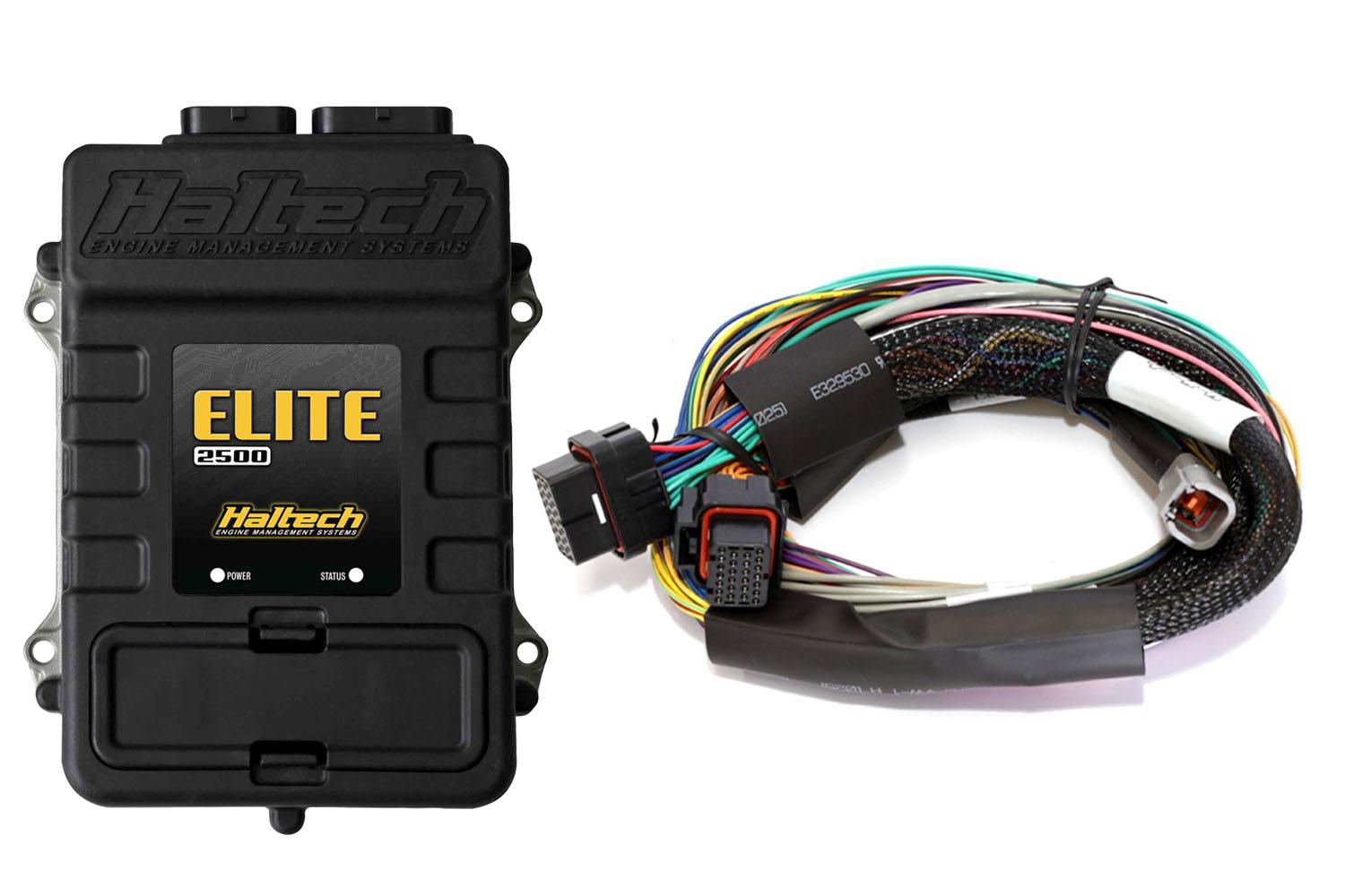 Haltech Elite 2500 + Basic Universal Wire-in Harness Kit - HT-151302