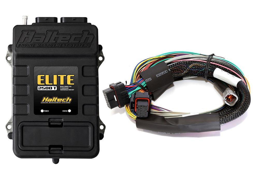 Haltech Elite 2500 T + Basic Universal Wire-in Harness Kit - HT-151312