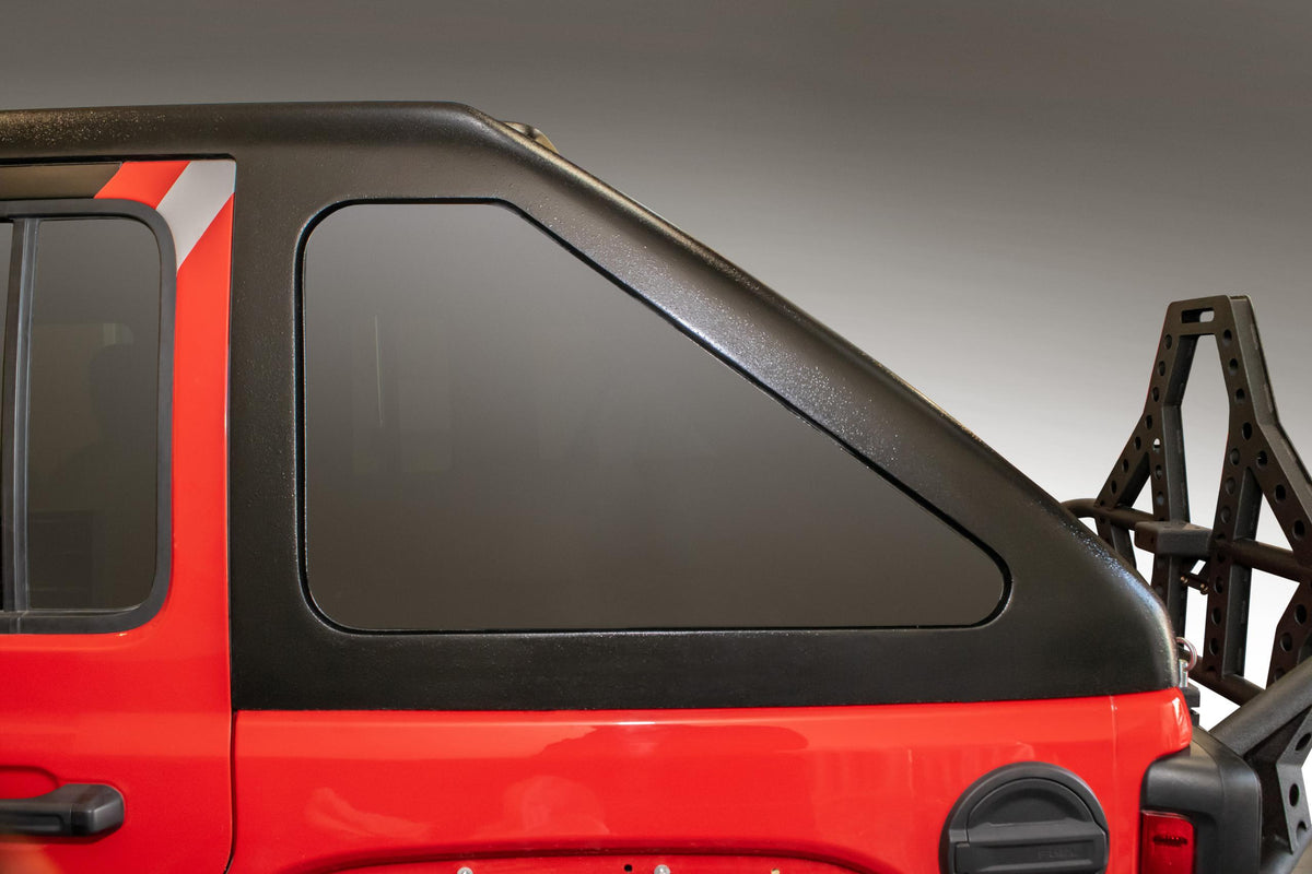 DV8 Offroad Hard Top; Fastback; Razor Series (2018-2021 Wrangler) - HTJL02-B