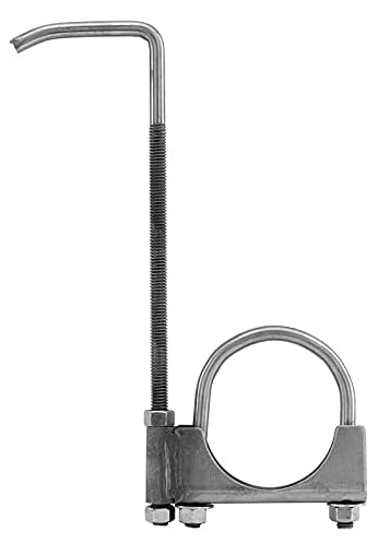 Pypes Muffler Hanger Universal 3 in Natural Finish 304 Stainless Steel Pypes Exhaust - HVH13S