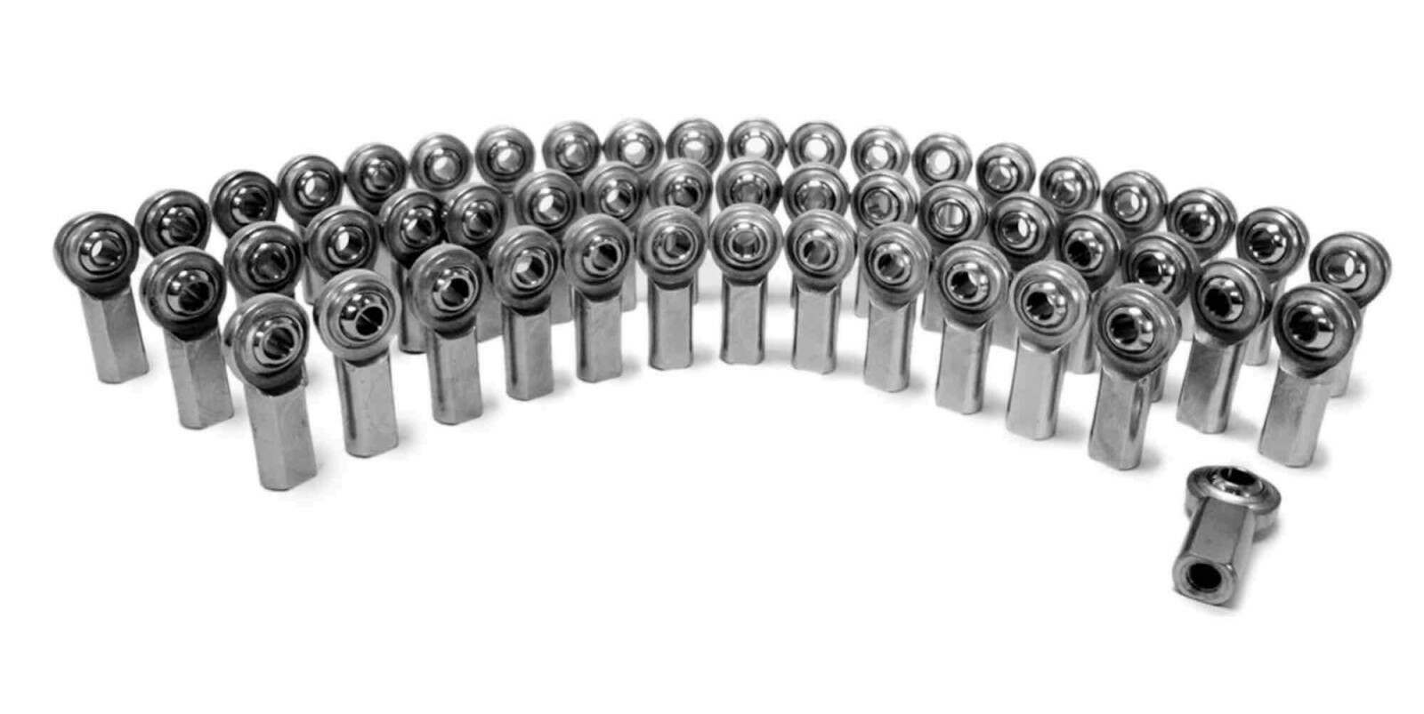 Steinjager Metric Female Rod Ends Steel Housing, PTFE Race M12 x 1.75 RH 50 Pack - J0015036