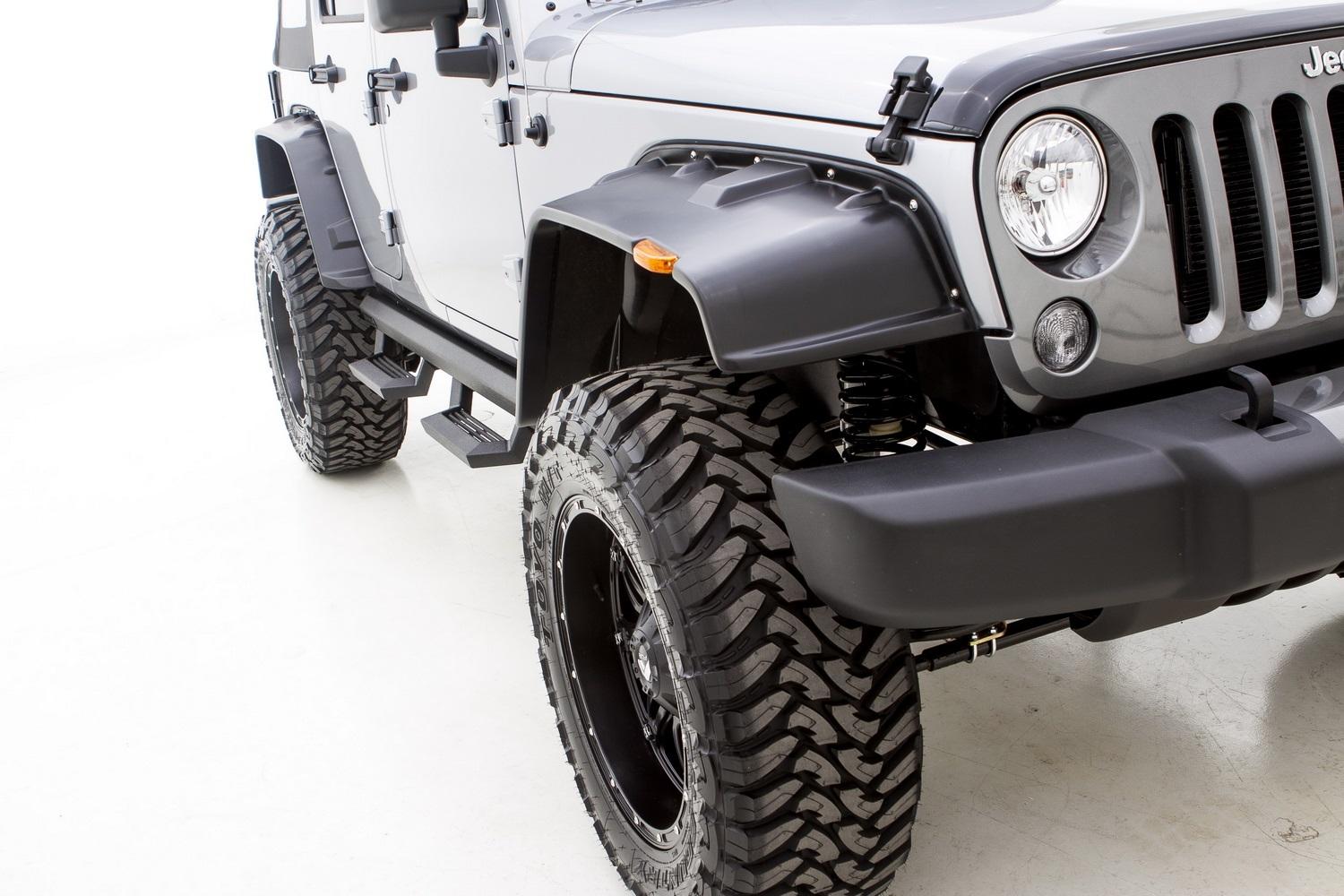Lund Fx-Jeep Flat Style 4pc Textrd - FX606T