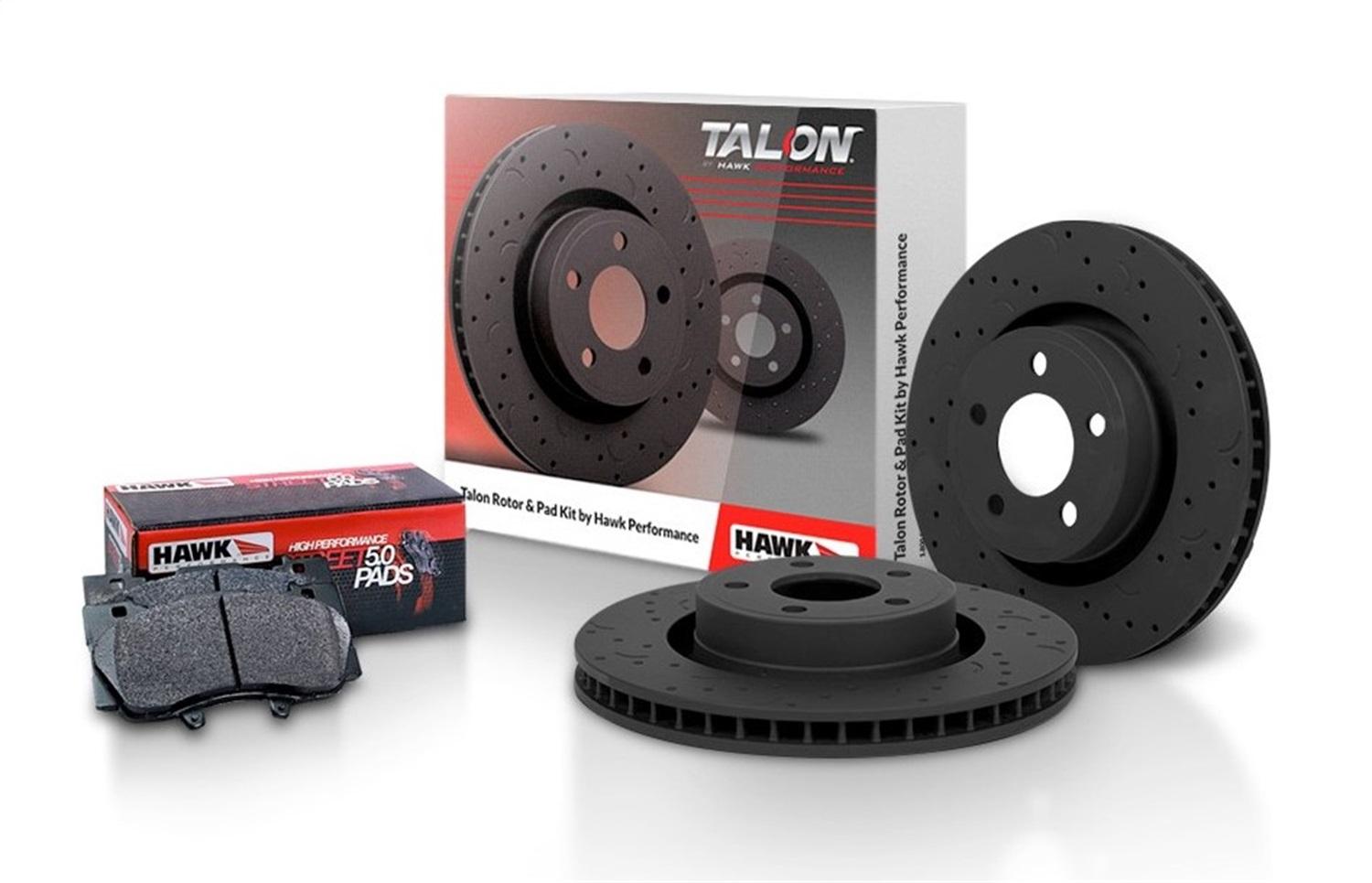 Hawk Talon Street Rotor And Brake Pad Kit - HKC5363.361B