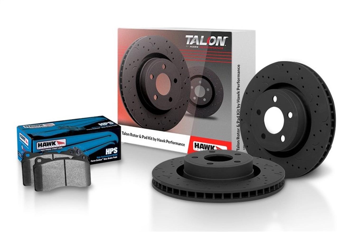 Hawk Talon Street Rotor And Brake Pad Kit - HKC4041.430F
