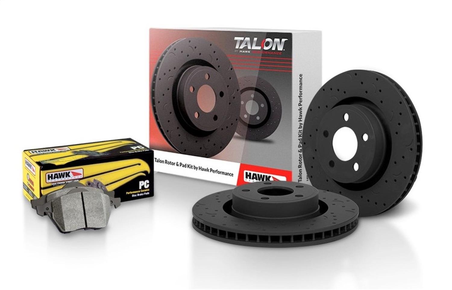 Hawk Talon Street Rotor And Brake Pad Kit - HKC5139.434Z