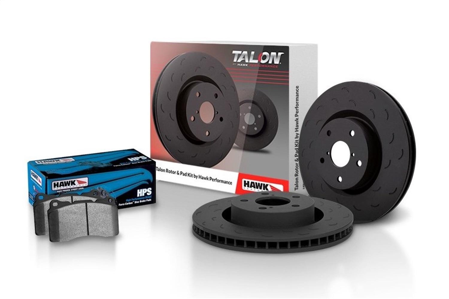 Hawk Talon Street Rotor And Brake Pad Kit (2000-2005 Excursion) - HKS4334.303F