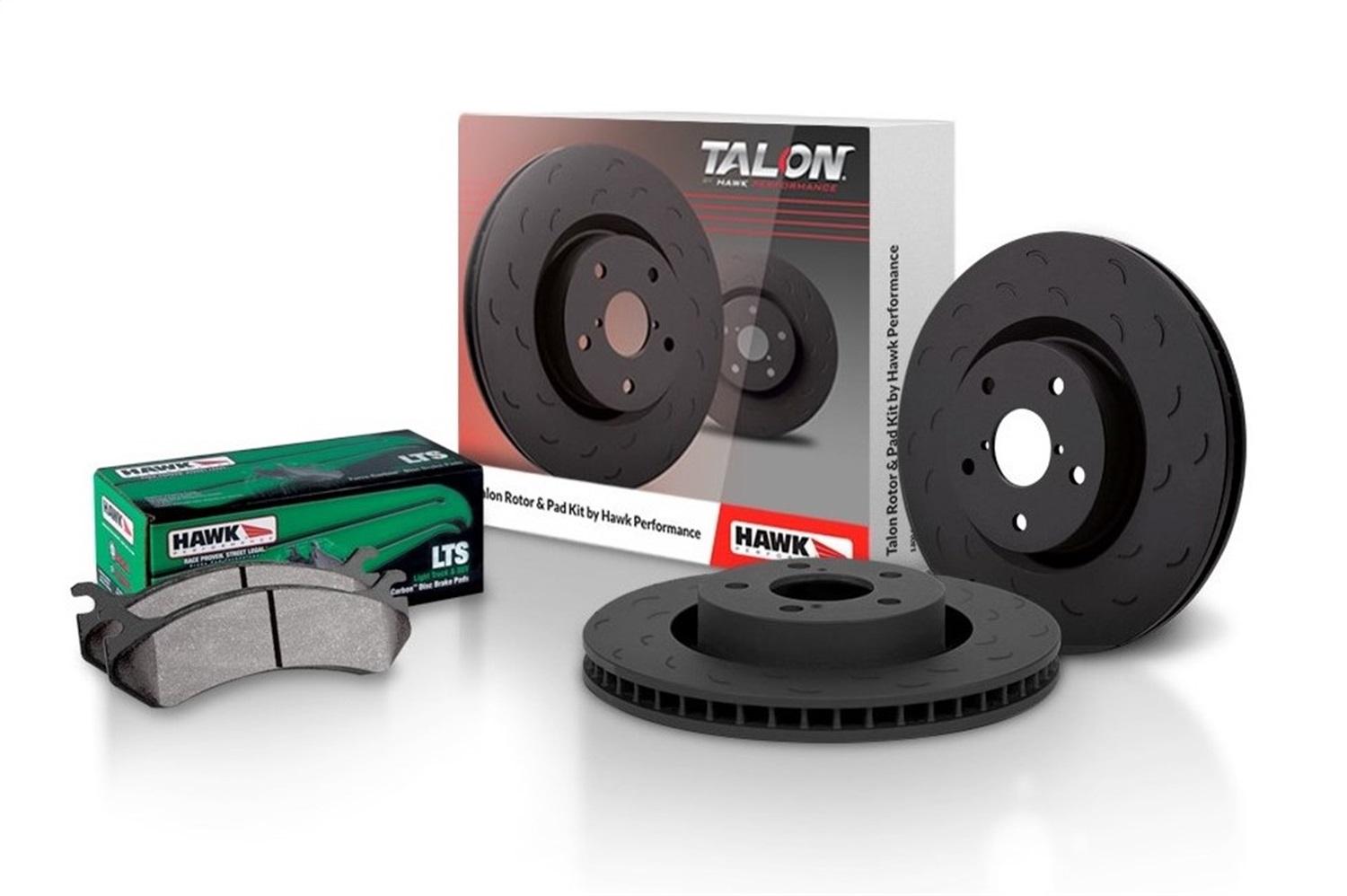 Hawk Talon Street Rotor And Brake Pad Kit (1999-2004 F-350 Super Duty) - HKS4333.303Y