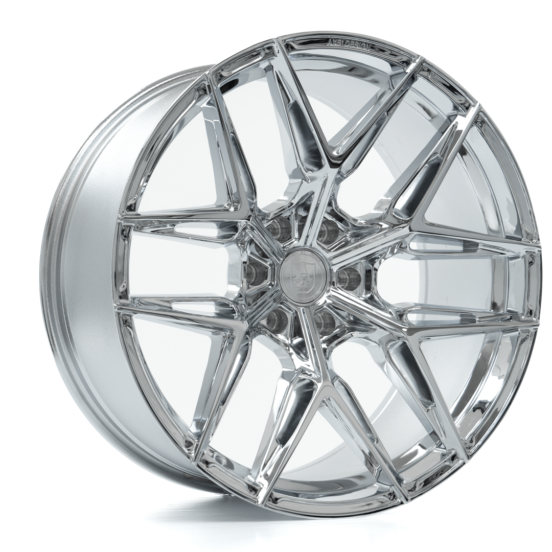 Axe Design HYPE Wheel 22x10 with 6x135-6x139 BP - 2210BLNK-19HYPCH