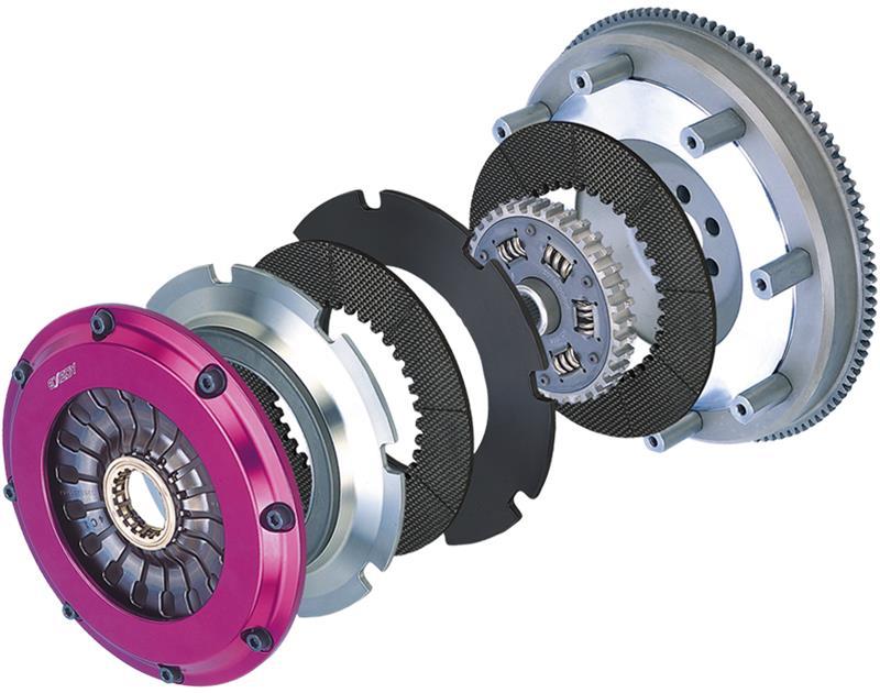 Exedy Racing Hyper Triple Carbon-D Clutch (2002-2005 Impreza, Baja, Forester) - FM013SBMC1