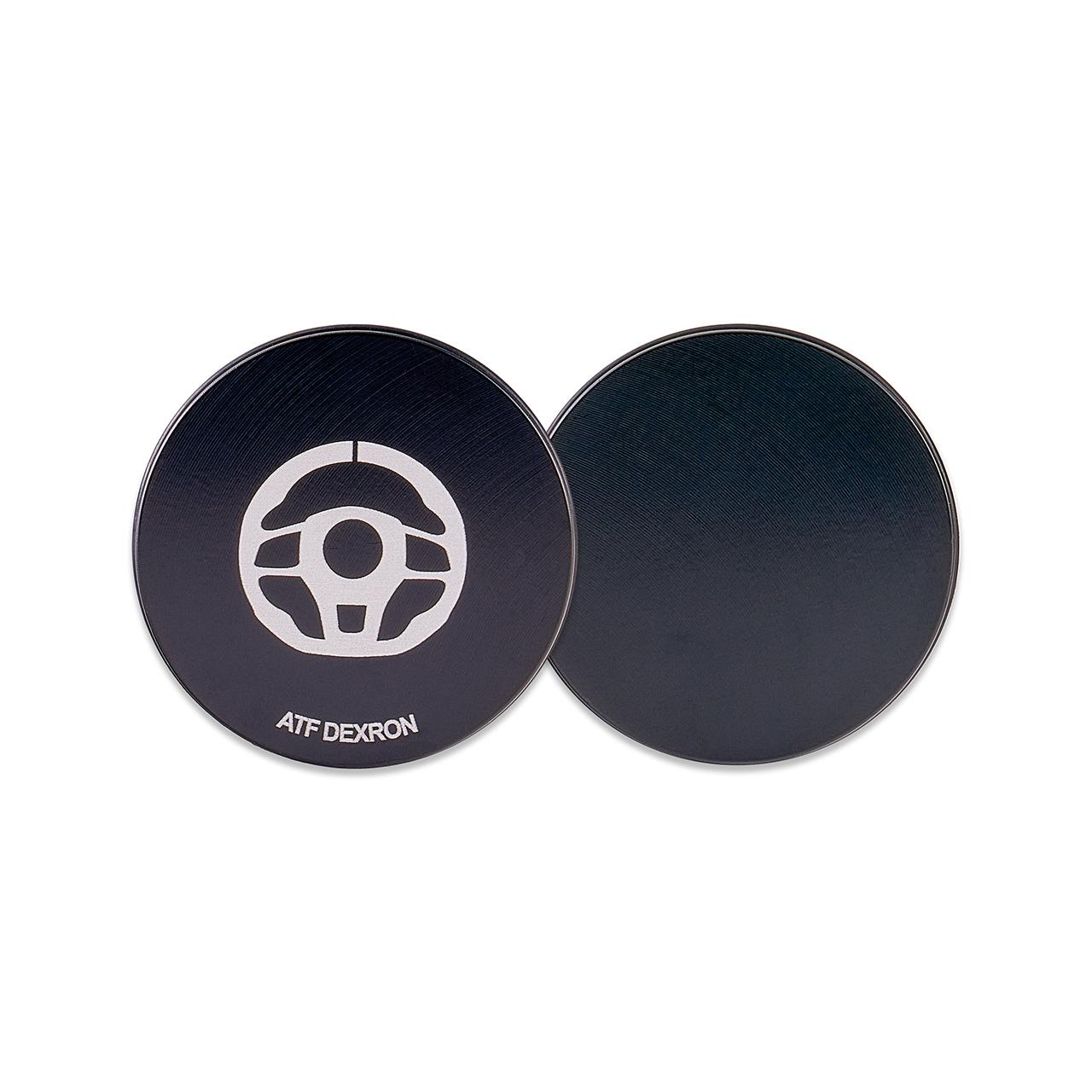 IAG Performance Dress-Up Cap Power Steering Black Insert (2002-2014 Subaru Impreza, Subaru Forester, Subaru Legacy) - IAG-ACC-5321BK-PS01