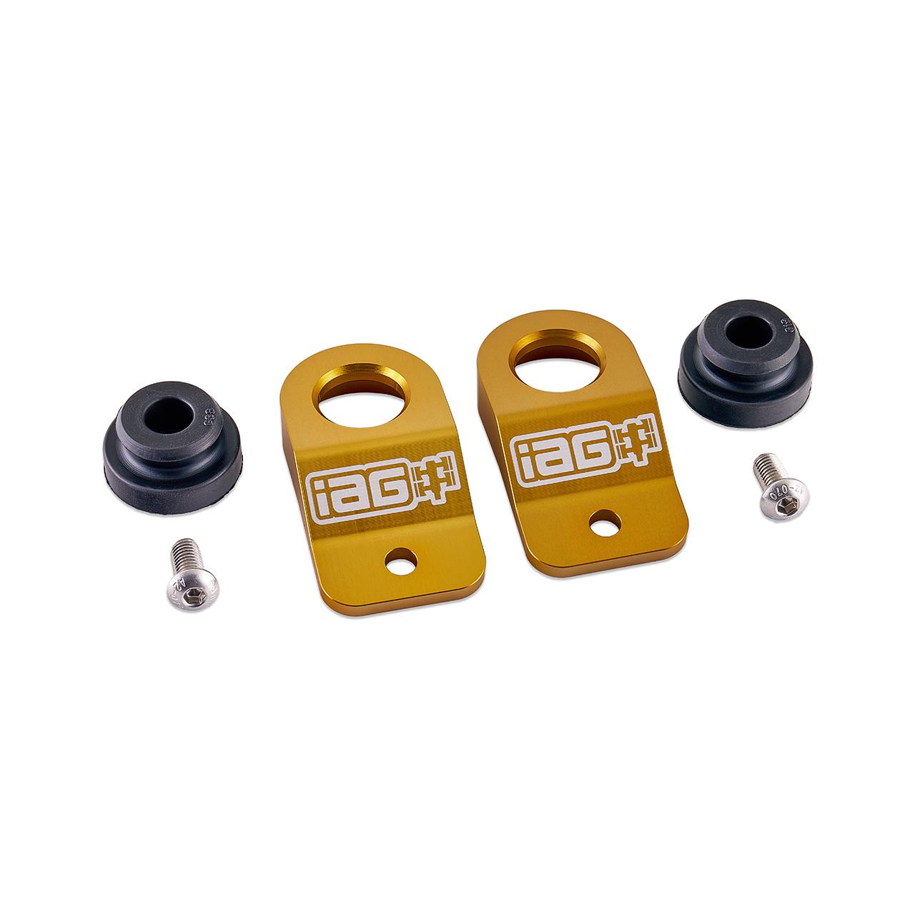 IAG Performance Iag Radiator Stay 08-14 Wrx 08-14 Sti 08-10 Impreza 08-10 Outback - Gold (2008-2014 Subaru Impreza, Subaru Outback) - IAG-ACC-5326GD