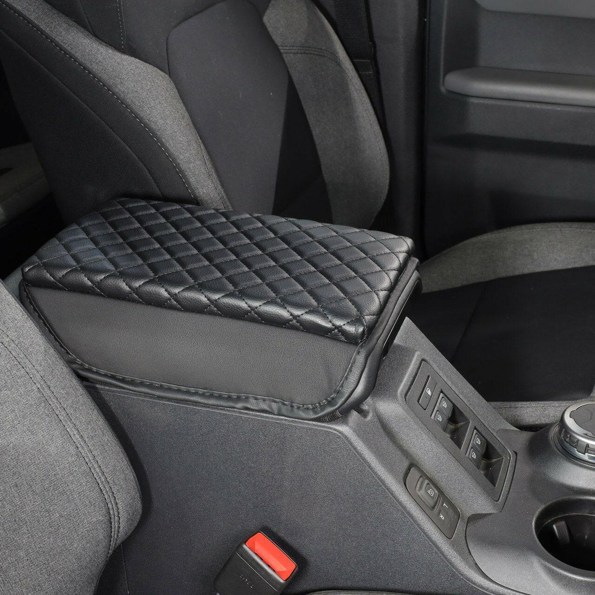 IAG Performance I-Line Diamond Pattern Armrest Cover (2021-2025 Ford Bronco) - IAG-ACC-F3002