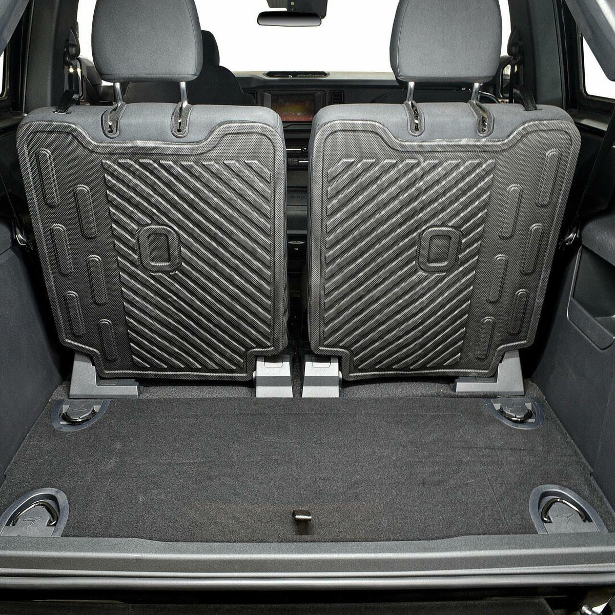 IAG Performance I-Line Molded Rear Seat Protector Mat (2021-2025 Ford Bronco 2-Door) - IAG-ACC-F3018