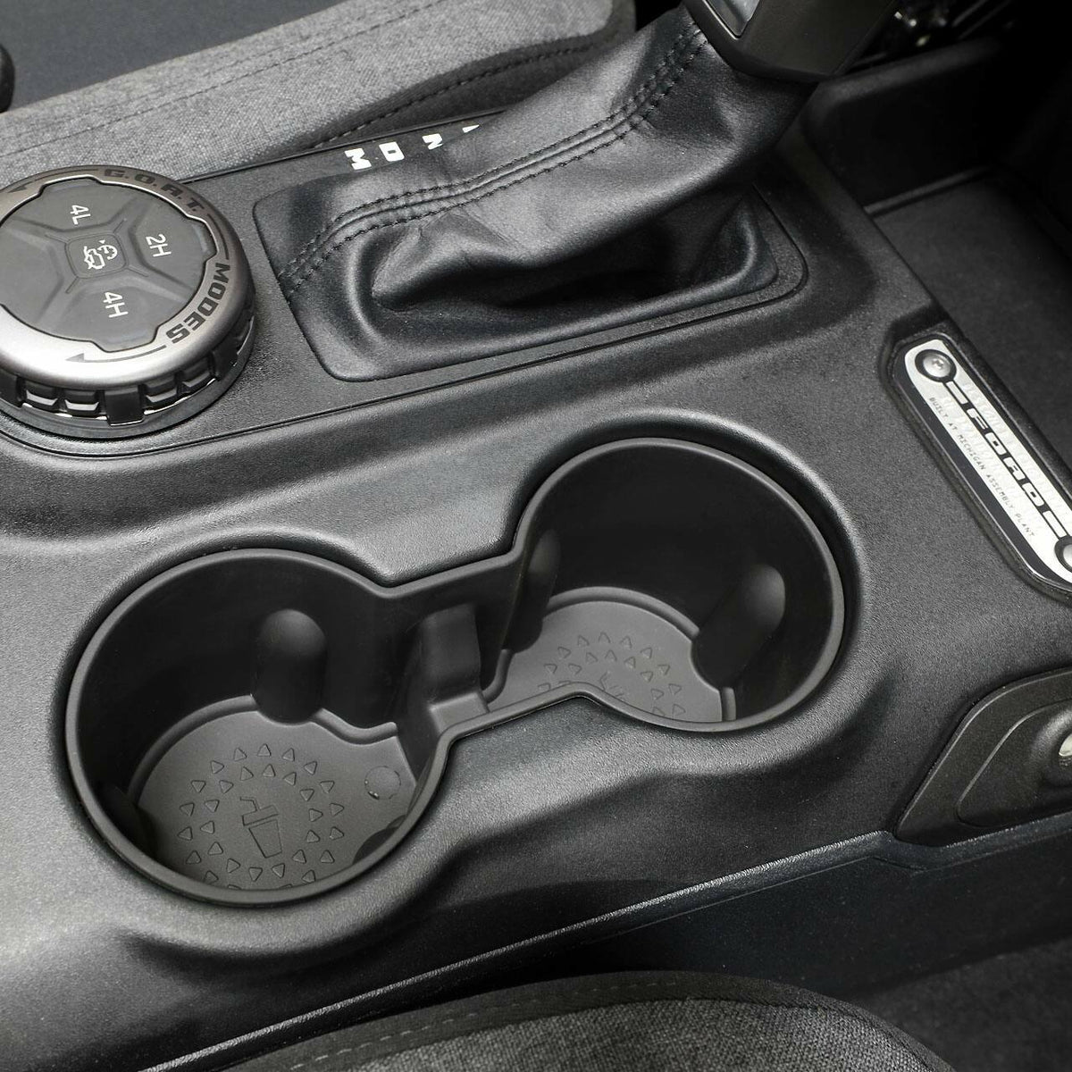 IAG Performance I-Line Tpe Cup Holder Insert (2021-2025 Ford Bronco) - IAG-ACC-F3052