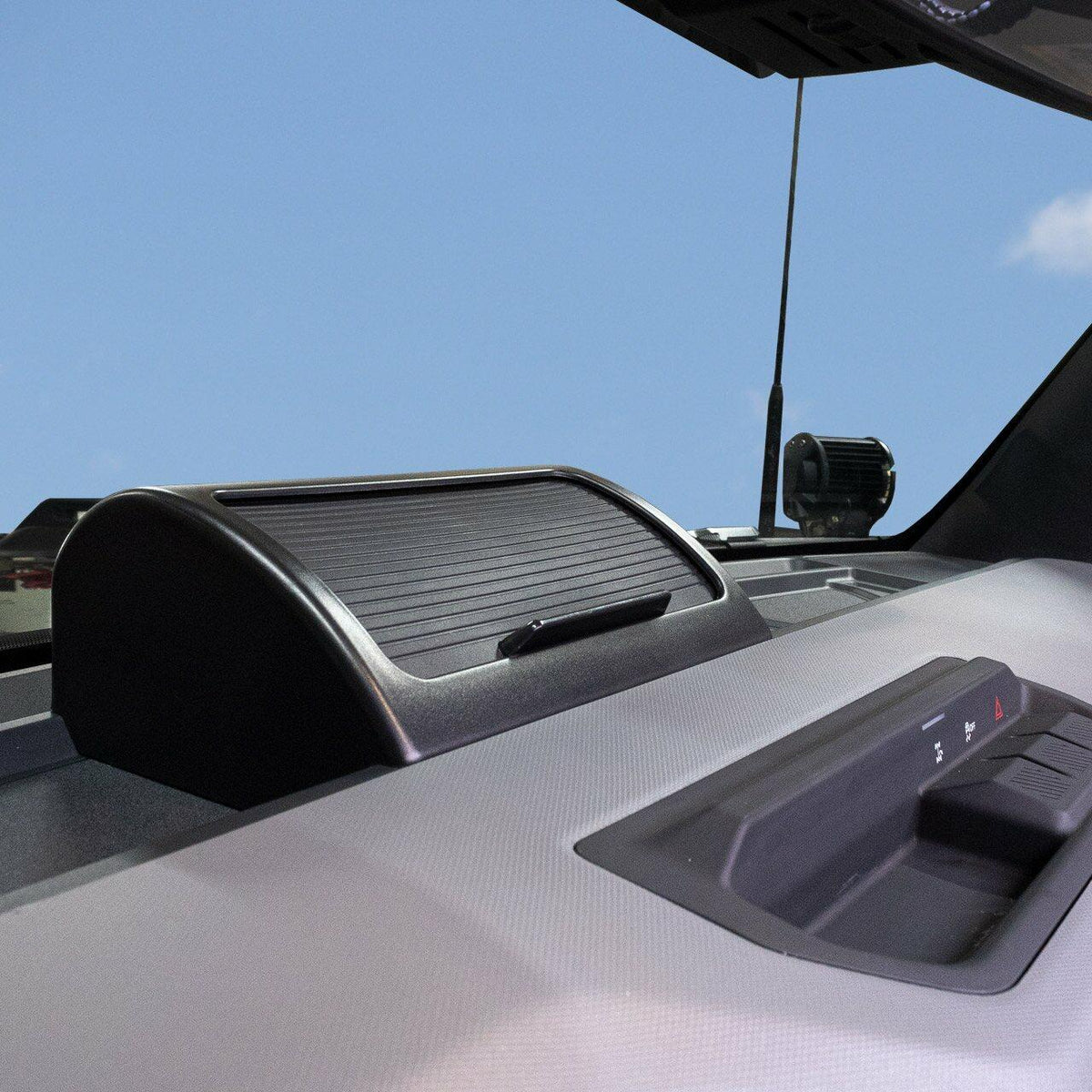 IAG Performance Iag I-Line Dash Organizer With Accordion Door For 2021+ Ford Bronco (2021-2025 Ford Bronco) - IAG-ACC-F3069