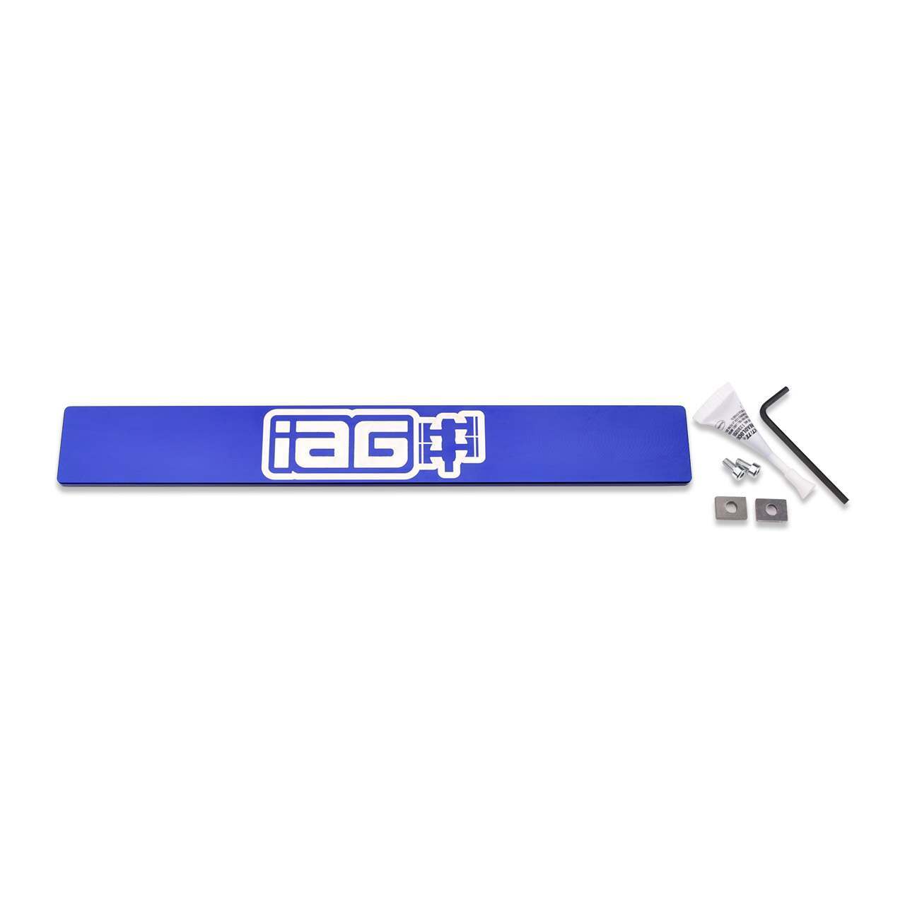 IAG Performance Stealth Mount Tag Delete (Blue) (2008-2014 Subaru Impreza) - IAG-BDY-3210BL