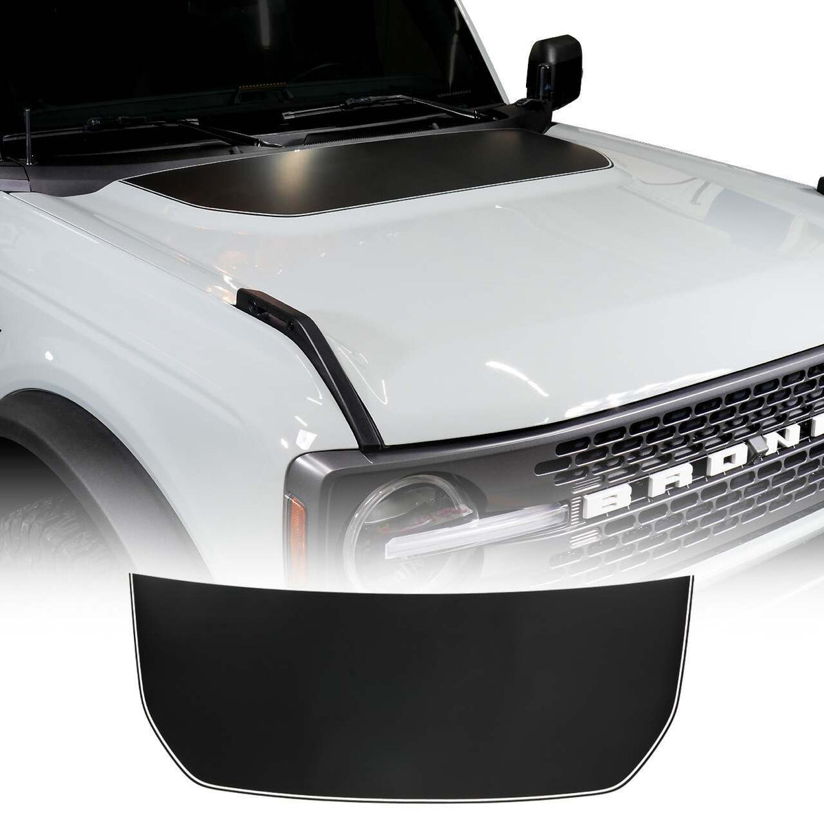 IAG Performance Iag Off-Road Front Hood Graphic - Solid W/ Pin Stripe - IAG-BDY-F2086