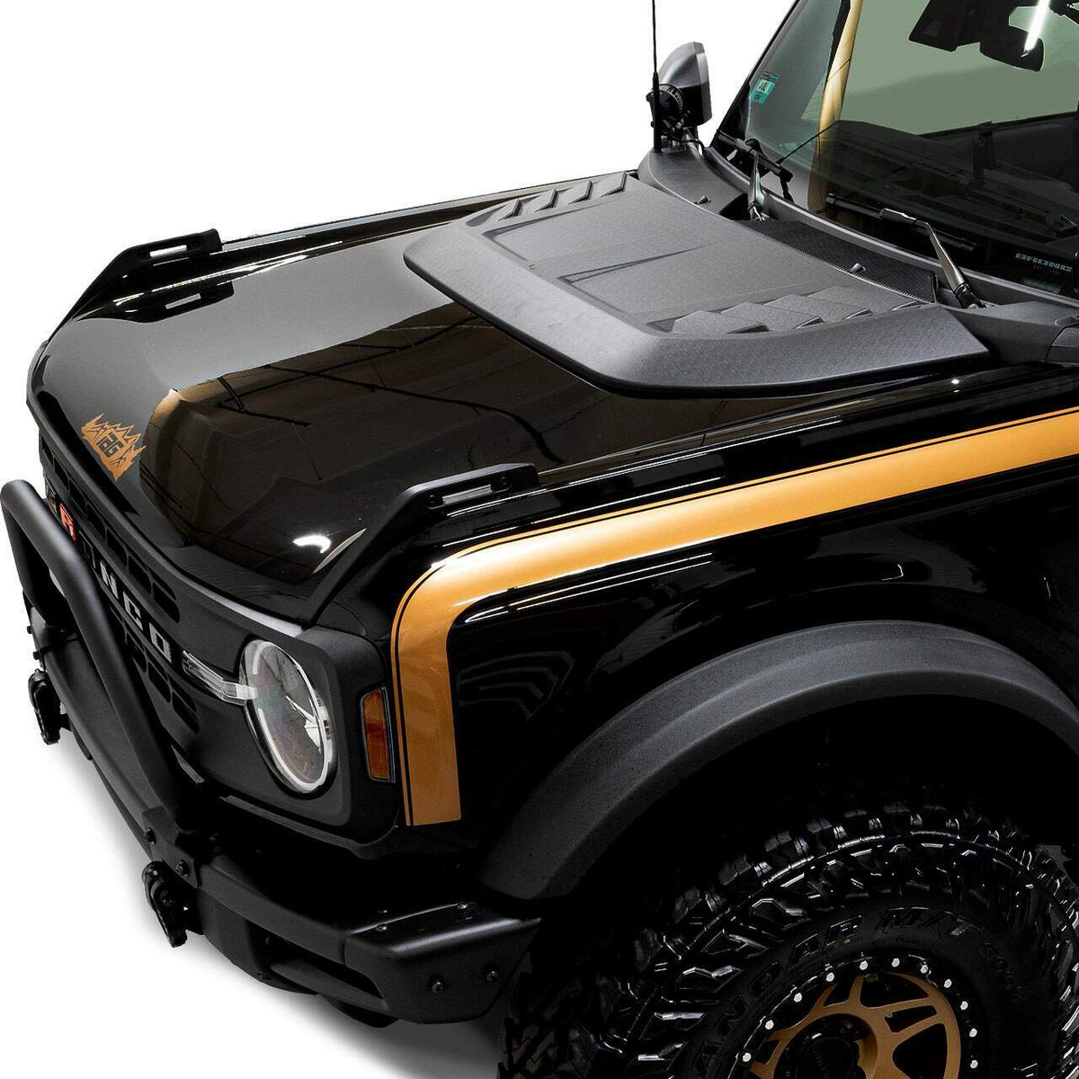 IAG Performance I-Line Non-Functional Hood Scoop (2021-2025 Ford Bronco) - IAG-BDY-F3036